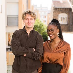 Martin No�l et Binta Gamassa, Co-fondateur et Co-fondatrice de Lokimo