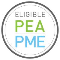 Logo du label PEA-PME fourni par Euronext