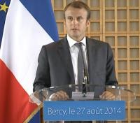 Emmanuel Macron le 27 aot 2014