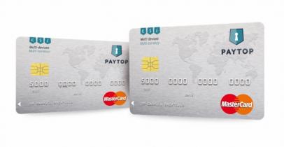 Carte multi-devises Paytop