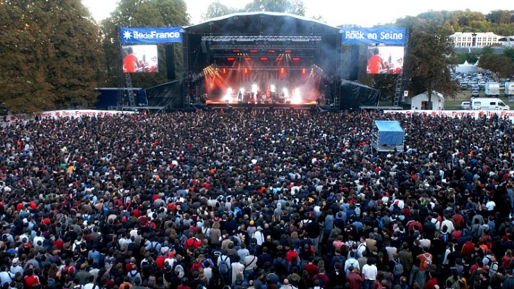 Le festival Rock en Seine en 2011