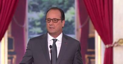 Confrence de presse de Franois Hollande en septembre 2015