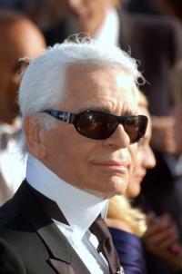 Karl Lagerfeld,  Cannes en 2007