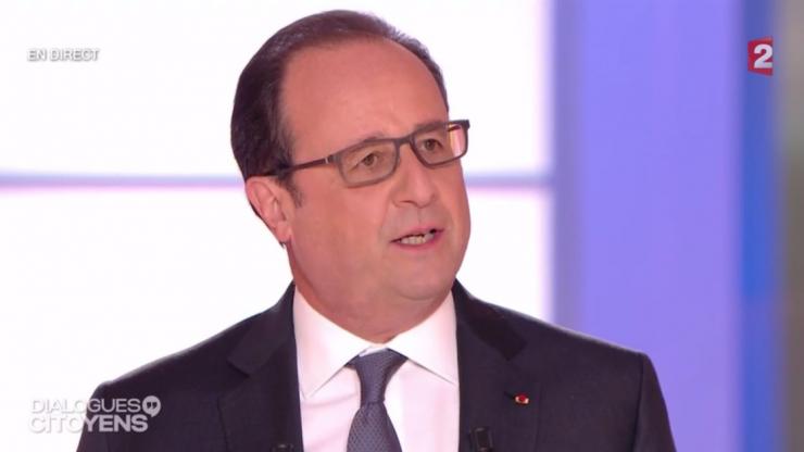 Franois Hollande sur France 2