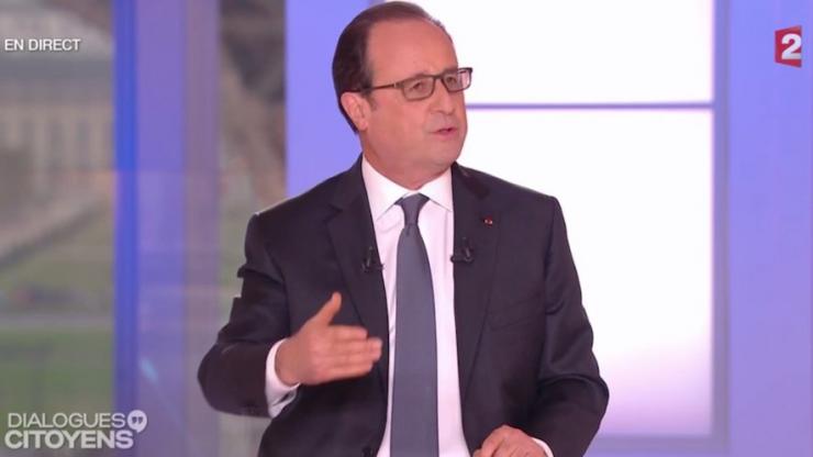 Franois Hollande sur France 2