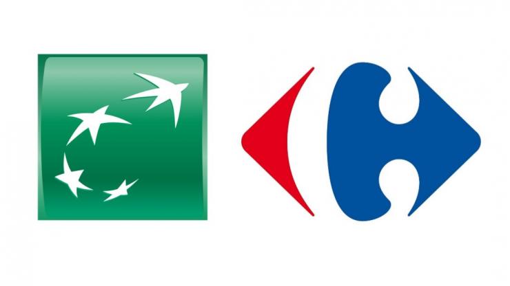 BNP Paribas et Carrefour