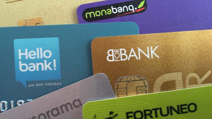 Cartes bancaires des banques en ligne