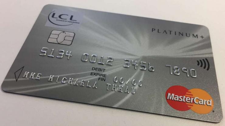 Carte MasterCard Platinum+ LCL