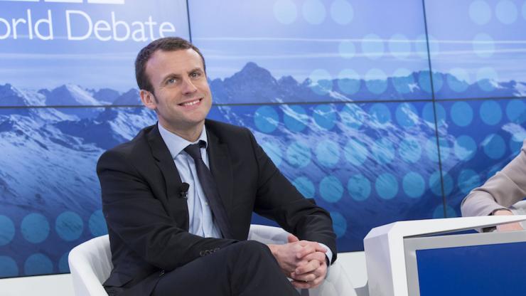 Emmanuel Macron en 2016
