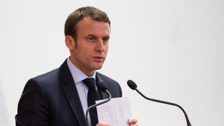 Emmanuel Macron en dcembre 2015