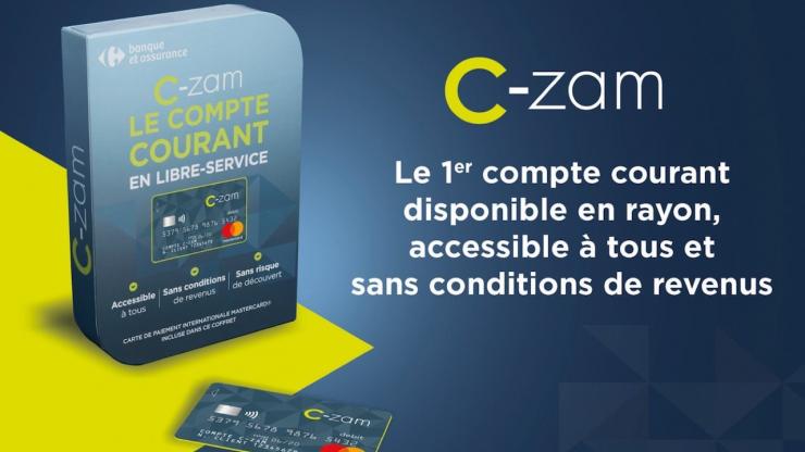 Prsentation du compte C-zam de Carrefour Banque