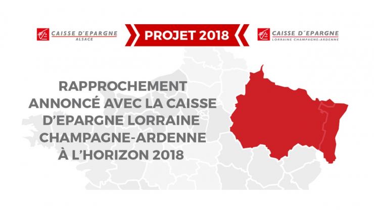Fusion Caisse d'Epargne Alsace et Lorraine Champagne-Ardenne