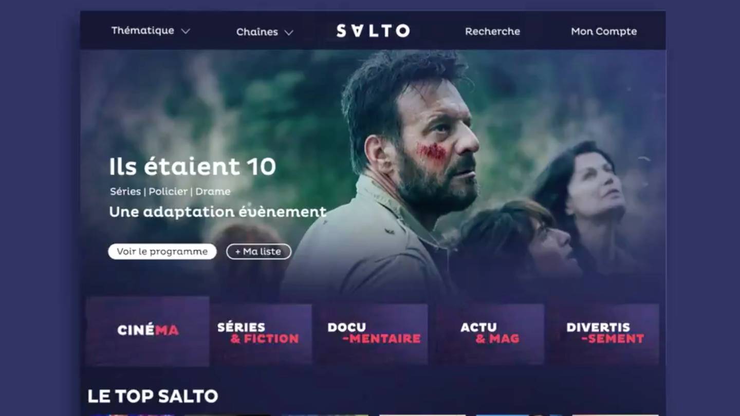 Page d'accueil Salto.fr