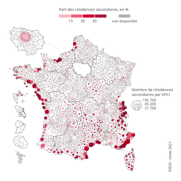 Rsidences secondaires Insee