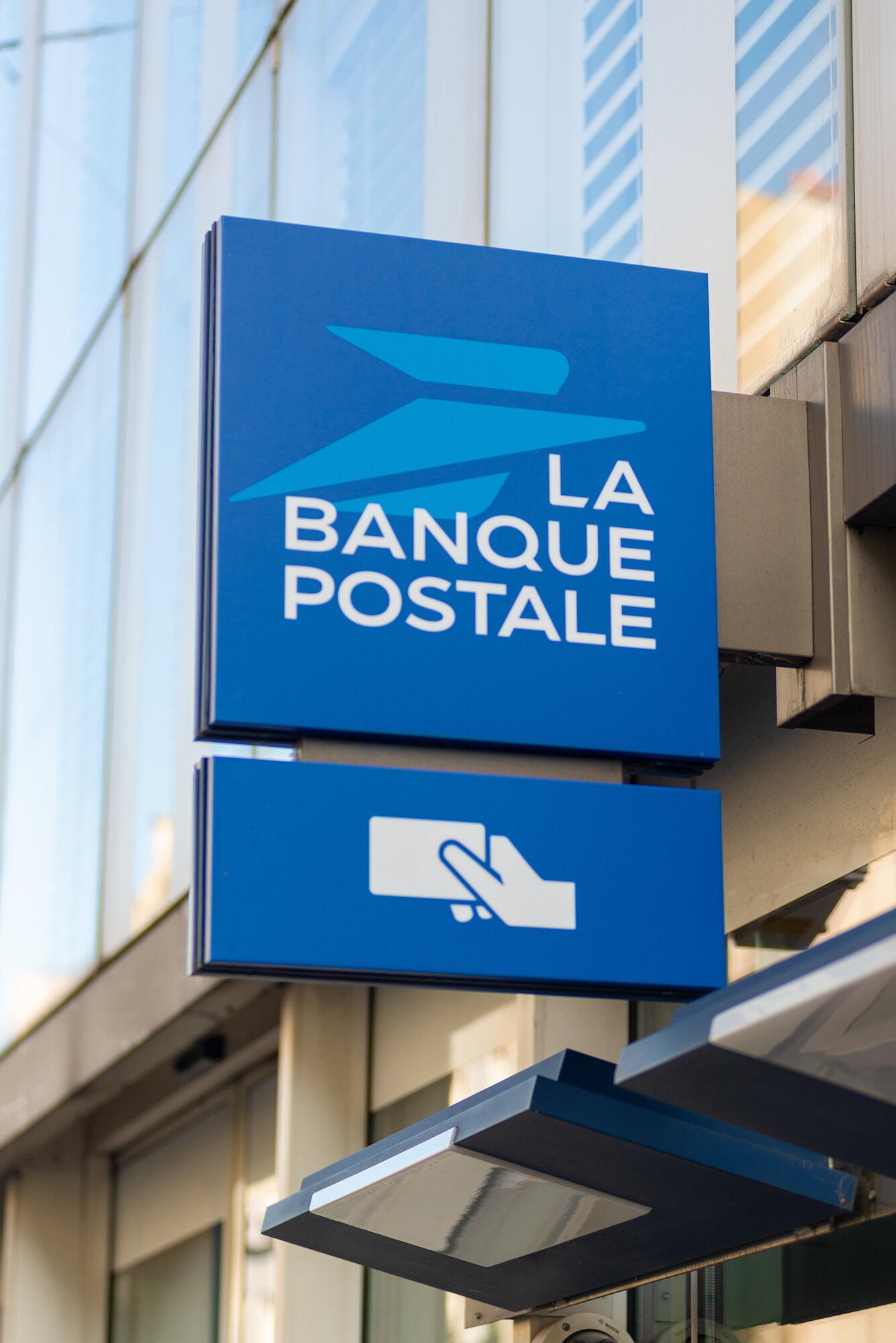 Logo de La Banque Postale en mars 2022