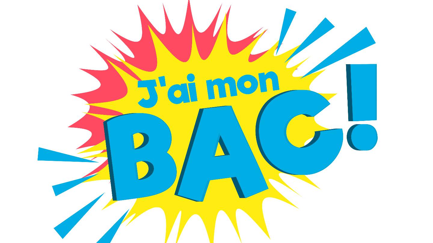 Sticker "j'ai mon bac"