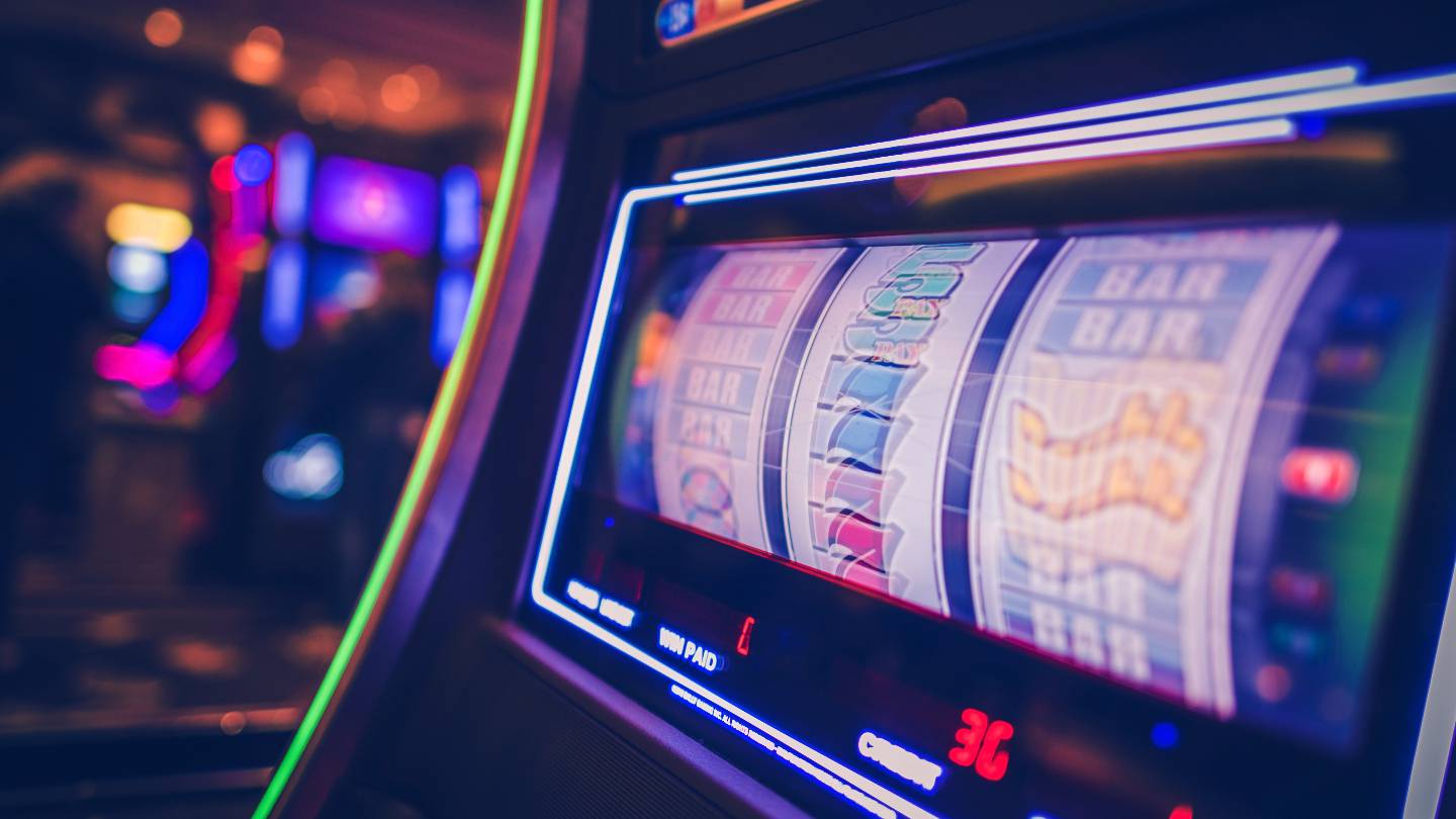 Machine  sous, casino