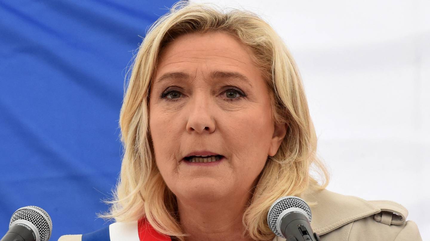 Marine Le Pen en 2021
