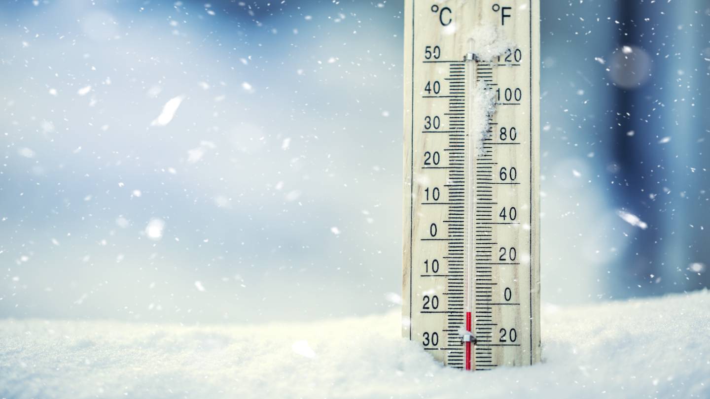 Thermomtre et grand froid