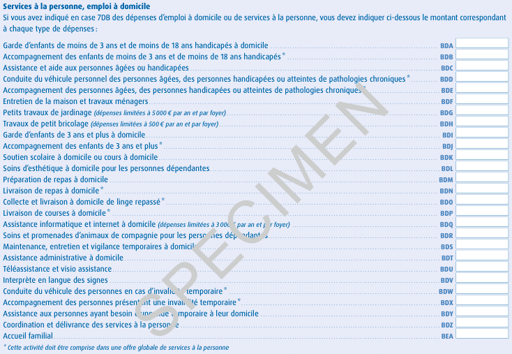emploi à domicile