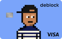 Deblock - carte Visa physique 2