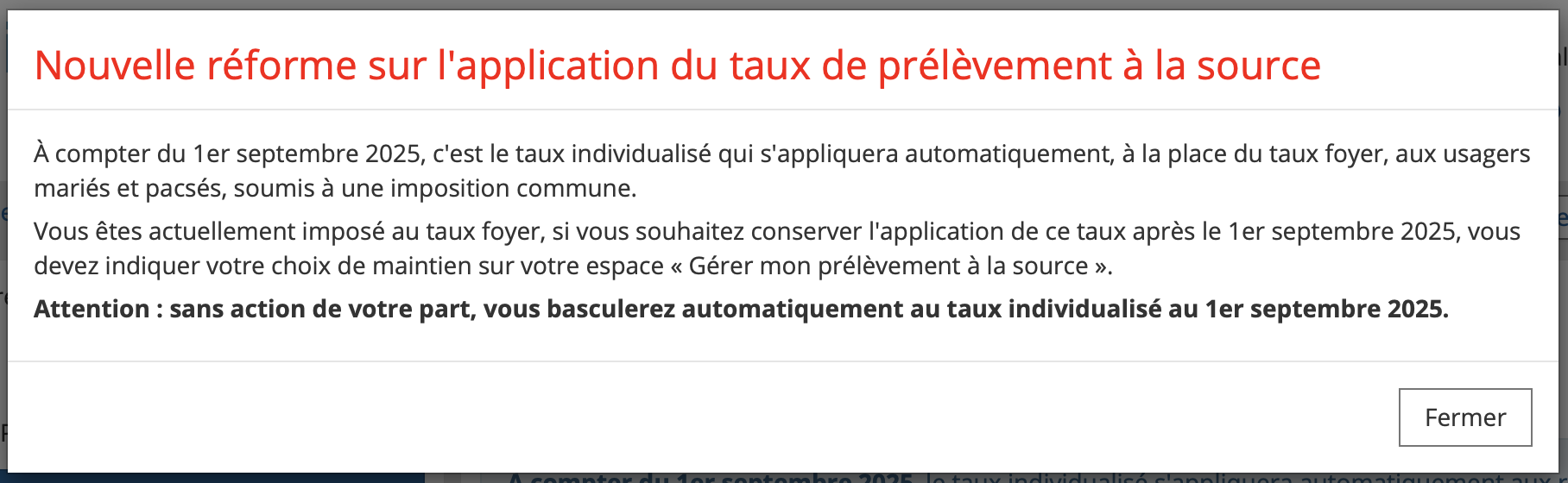 taux individualis  la source