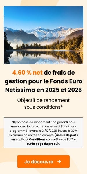 4,6% nets de frais de gestion sur Netissima de Meilleurtaux allocation vie