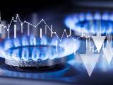 Les symboles du gaz et d'une baisse des prix.