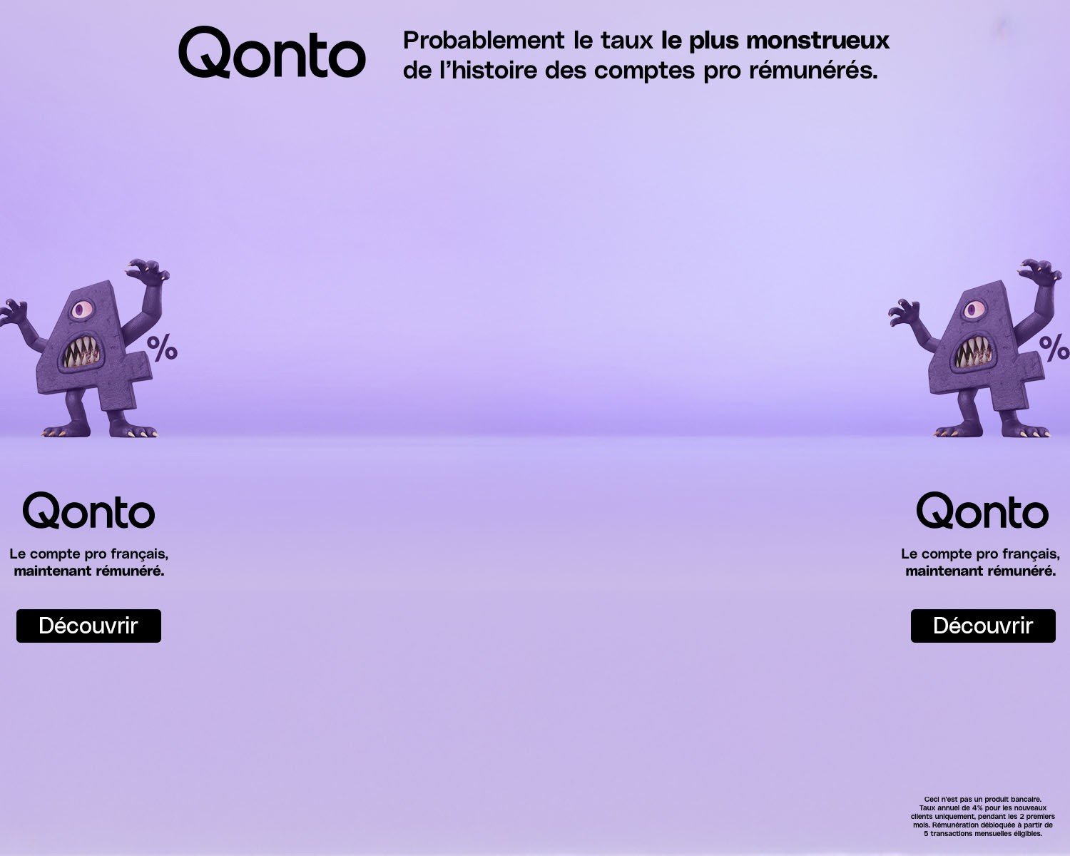 4% de rmunration sur le compte Pro de Qonto