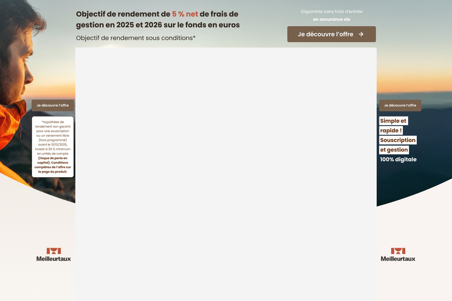 Jusqu' 5% de rendement sur le fonds euros LFM par MeilleurtauxPlacement