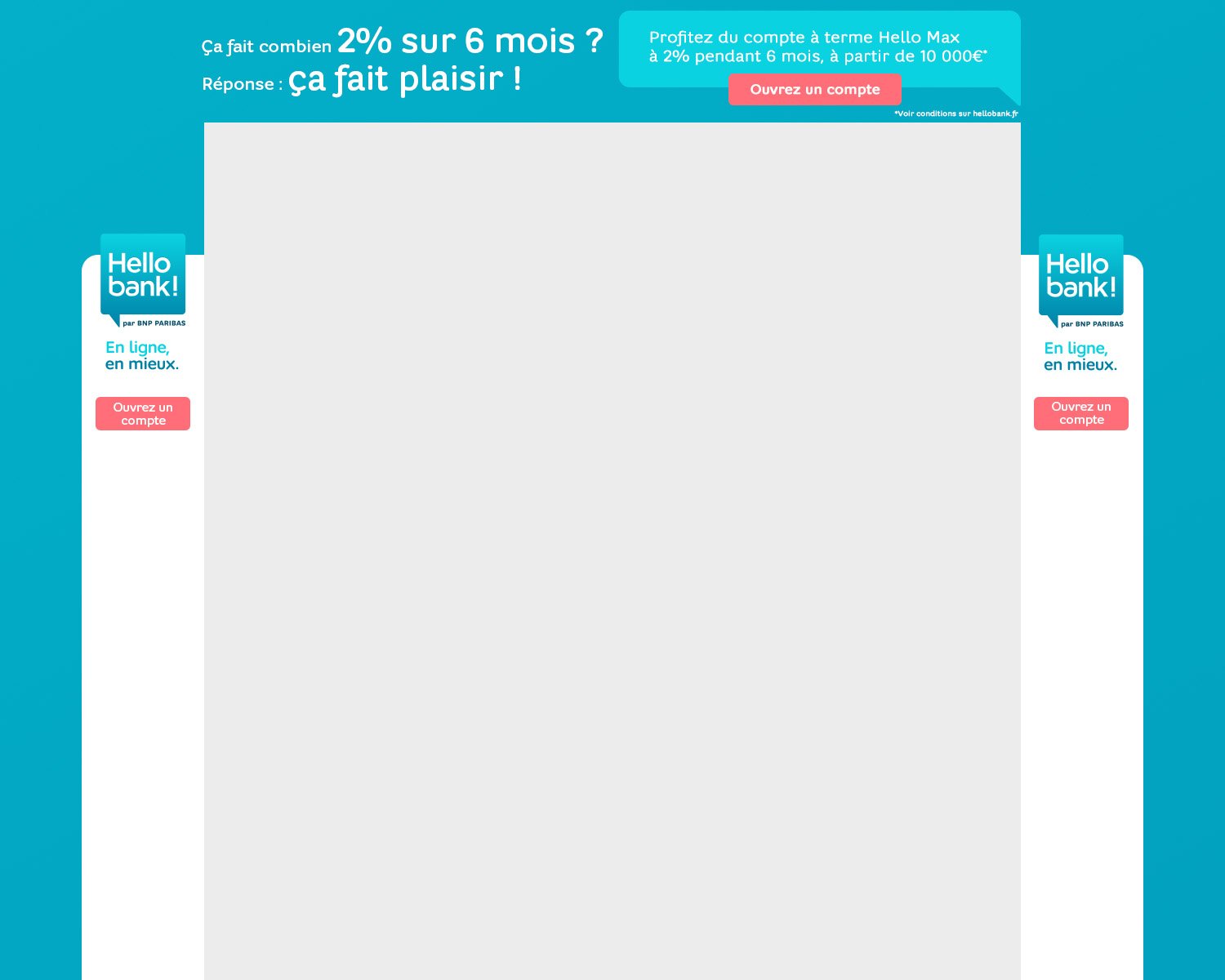 Compte à terme Hello Max : 2% sur 6 mois à partir de 10 000 euros