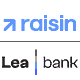 Logo raisin Lea bank