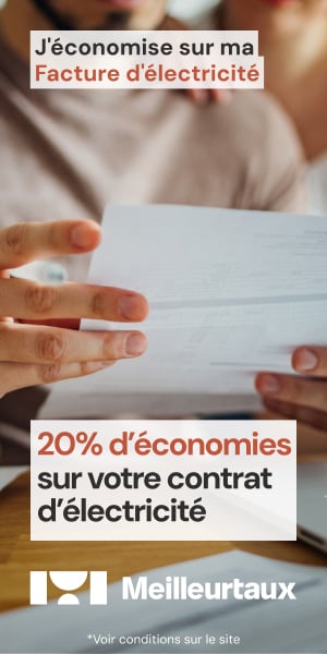 20% de réduction sur votre facture d'électricité
