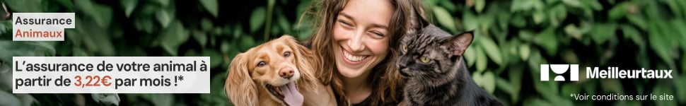 Votre assurance animal � partir de 3,22 � par mois