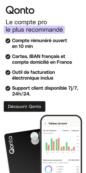 Qonto, le compte pro le plus recommand�