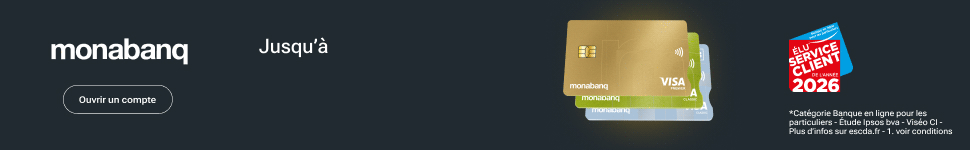 Jusqu'� 280 � offerts pour l'ouverture d'un compte Monabanq