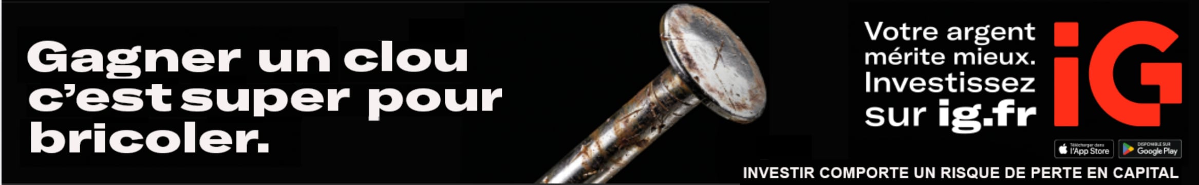 Investir avec IG