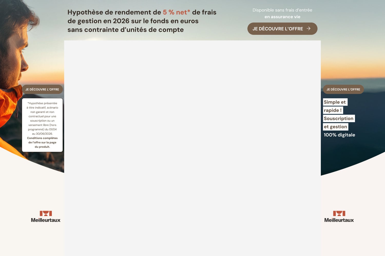 Jusqu'à 5% de rendement sur le fonds euros LFM par MeilleurtauxPlacement