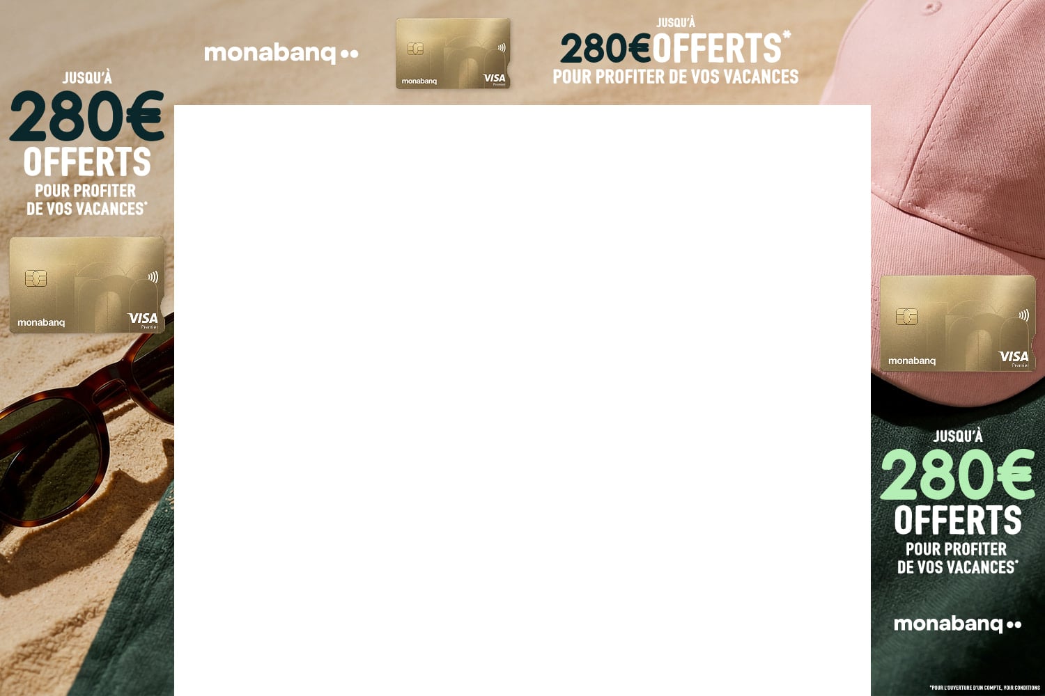280� offerts chez Monabanq