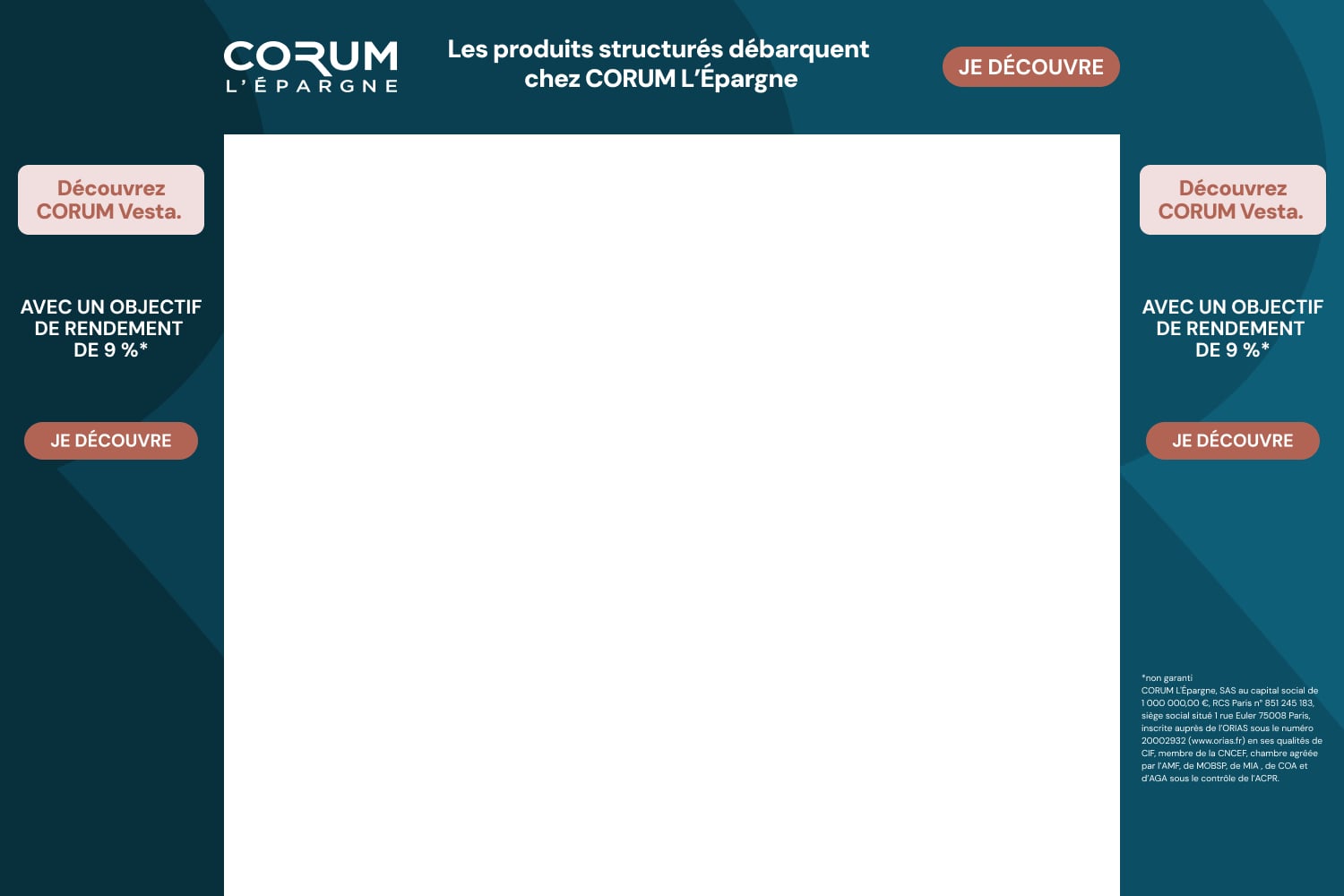 Produits structur�s Corum