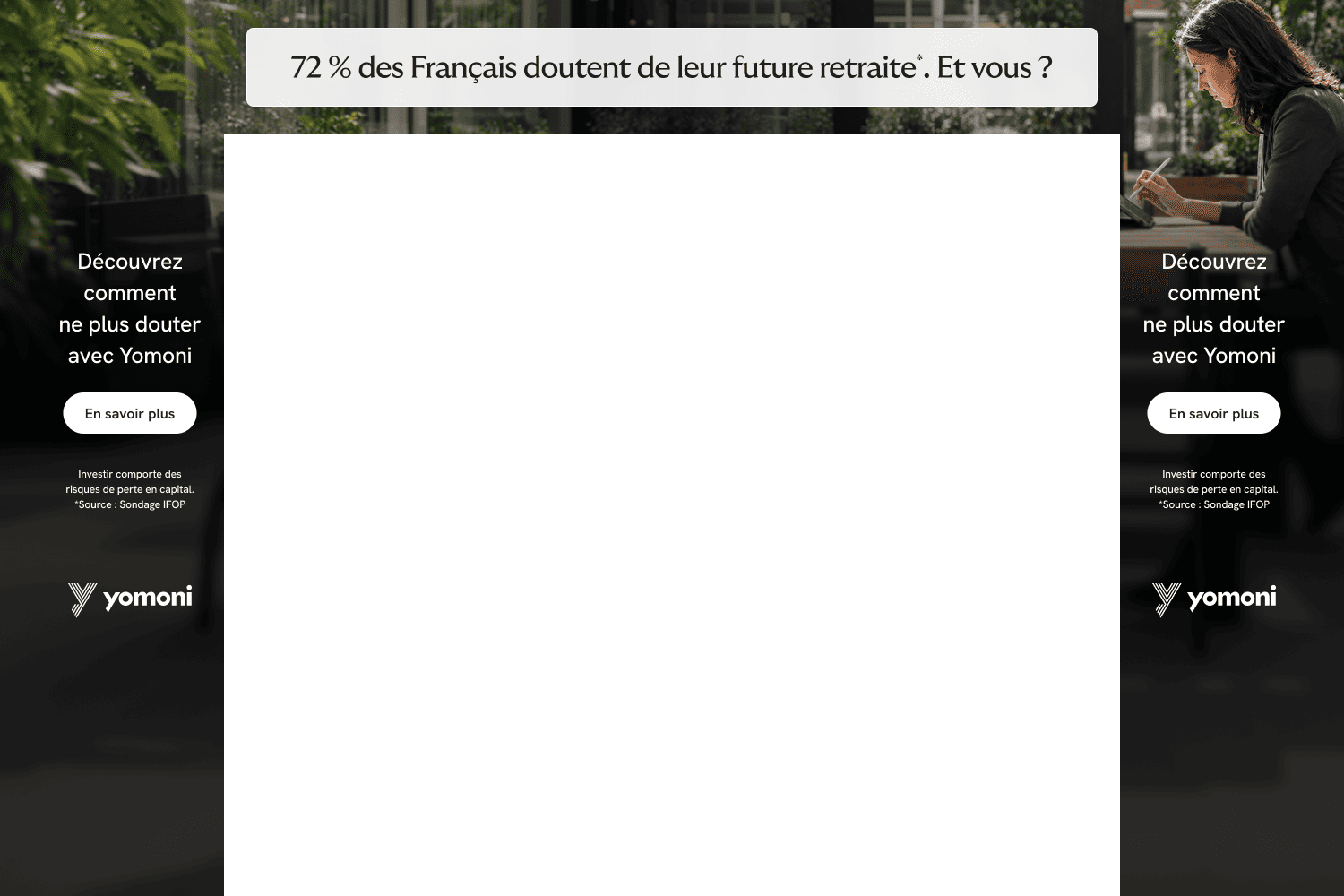 Solution retraite de Yomoni