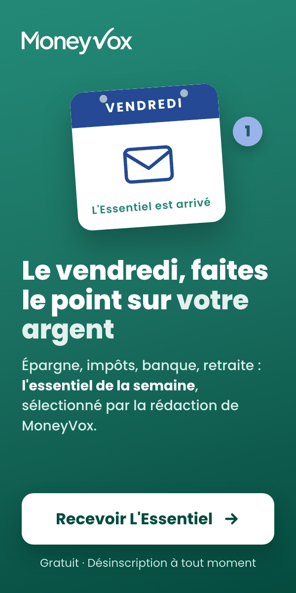 Inscription newsletter MoneyVox